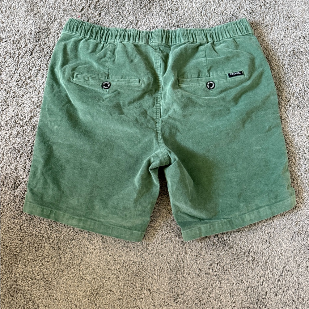 Ezekiel Green Flat Front Men's Shorts
